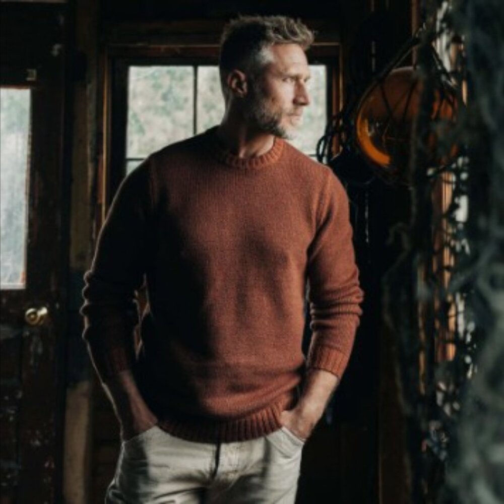 Taylor Stitch Headland Sweater – Spiced Rum – Men’s XL (Size 44)